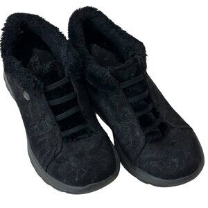 (9-241) Bzees Black Women's Casual Sneakers Sz 7